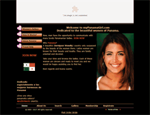 Tablet Screenshot of mypanamagirl.com